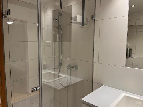 Et badeværelse på Urlaub in Alberschwende