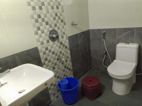 Et badeværelse på One love guest house