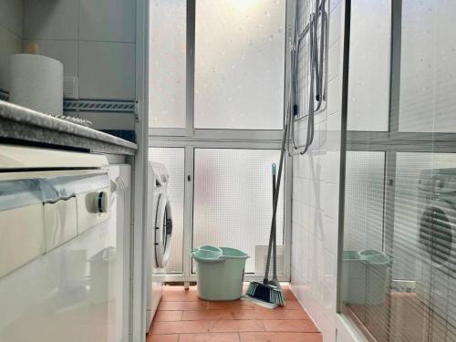 Et badeværelse på Apartamento La Maquinilla