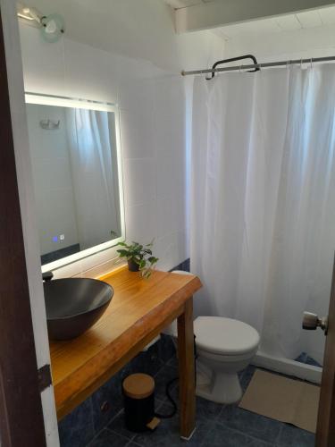 Et badeværelse på La posta de corumba