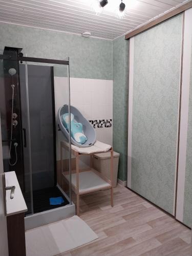 Vannas istaba naktsmītnē Country apartment