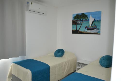 En eller flere senge i et værelse på Los Angeles