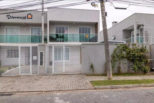 Bygningen som feriehuset ligger i