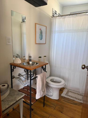 Koupelna v ubytování Casa en alquiler El Detalle Punta Negra