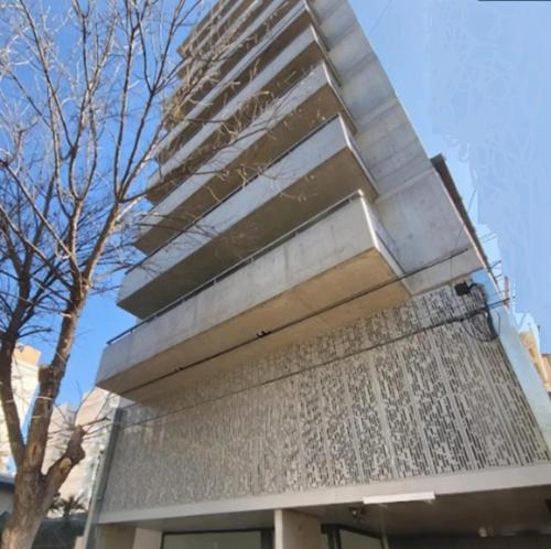 Bygningen som lejligheden ligger i