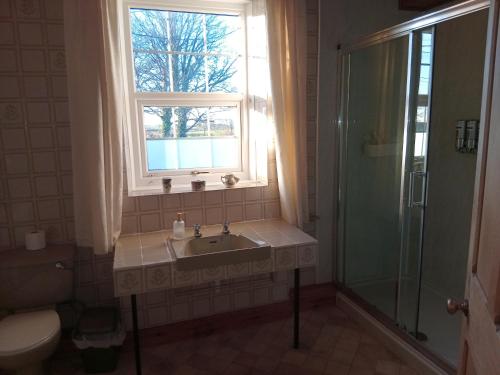 Et badeværelse på lake District cottage