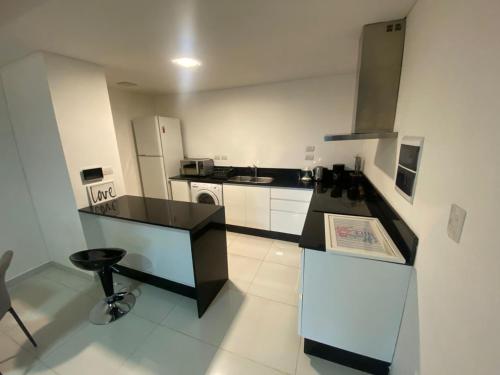 Køkken eller tekøkken på Departamento amplio con cochera, Av Sarmiento 645