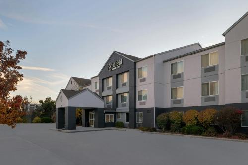 a rendering of the front of a hotel at Fairfield Inn Boise Airport in Boise
