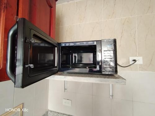 Kuchyň nebo kuchyňský kout v ubytování Blue Pearl Cartagena