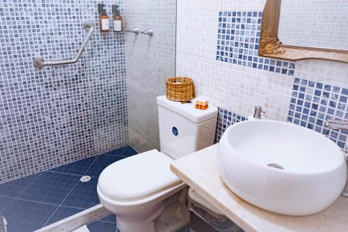 Et badeværelse på Casa de Pinos Hotel Boutique