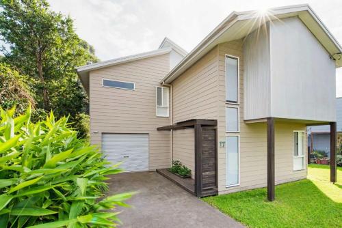 Bygningen som feriehuset ligger i