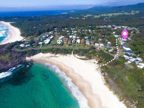 Naturlandskabet i nærheden af feriehuset