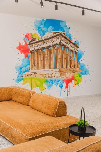 Artistic Luxury with Acropolis View in Psirri Monastiraki