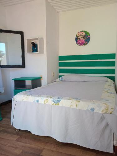 Postel nebo postele na pokoji v ubytování Frescaaá