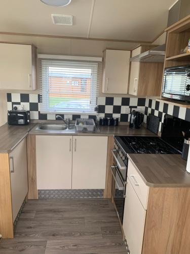 Køkken eller tekøkken på Lamberts van