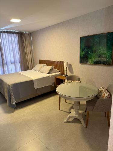 En eller flere senge i et værelse på Alive View