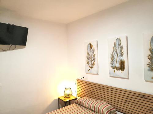 Et tv og/eller underholdning på H & L Fogar do Camiño