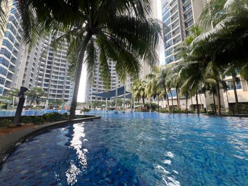 Bazén v ubytování Cozy Stay Pool Atlantis Residence nebo v jeho okolí