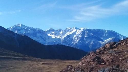 Natuurlandschap vlak bij de herberg
