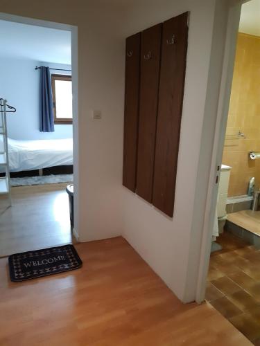 Koupelna v ubytování Au relais des ballons