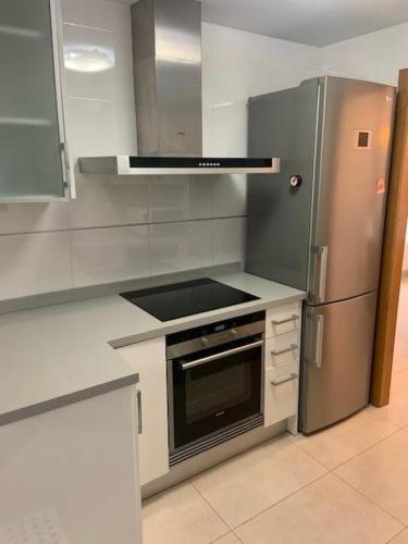 Nhà bếp/bếp nhỏ tại Especial Apartamento Patacona 2