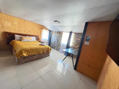 Postel nebo postele na pokoji v ubytování Hotel Spa Lo Aguirre