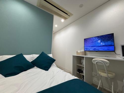 TV/trung tâm giải trí tại Hotel LEAP