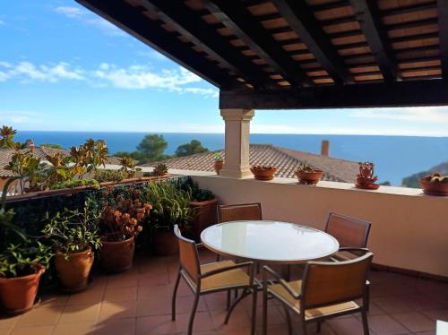 Vistas mar Cala LLevado Tossa de Mar