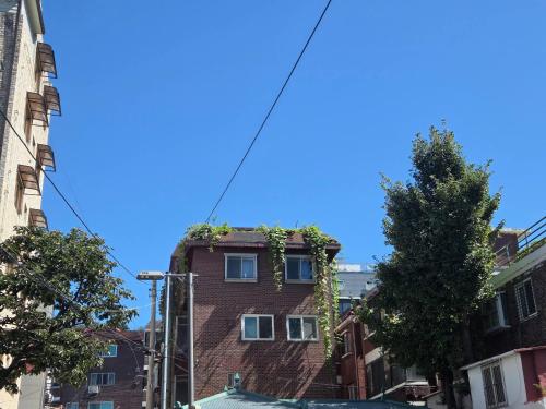 Bygningen som lejligheden ligger i