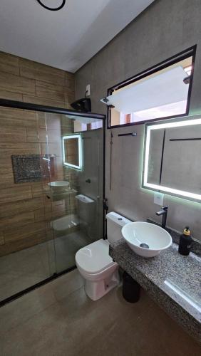 Et badeværelse på Pousada do Barão