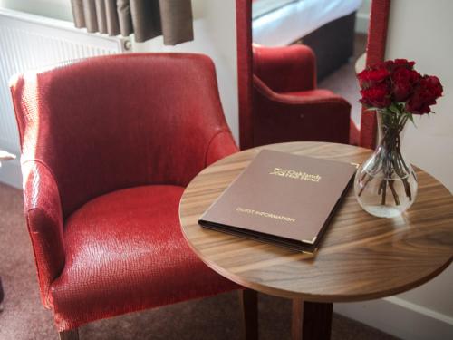 Гостиная зона в Oaklands Hall Hotel Sure Hotel Collection by Best Western