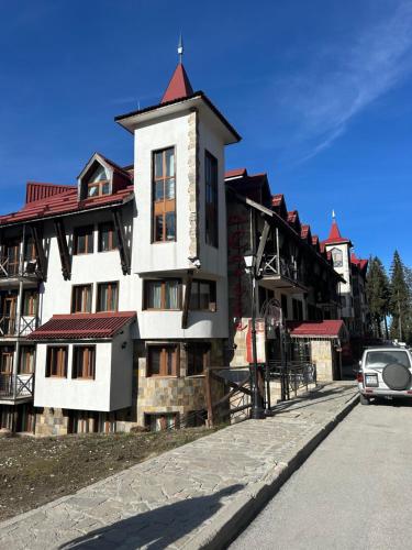 Bygningen som lejligheden ligger i