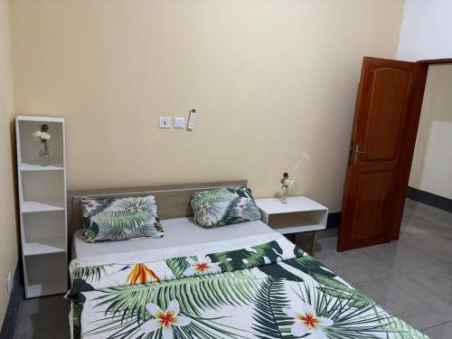 Llit o llits en una habitació de Studio kribi