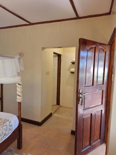 Koupelna v ubytování River Lumi Resort, Taveta