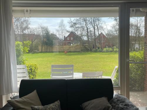 Zahrada ubytování Ferienwohnung Kiebitzwiese