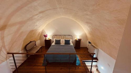 Ένα ή περισσότερα κρεβάτια σε δωμάτιο στο Hotel San Giorgio