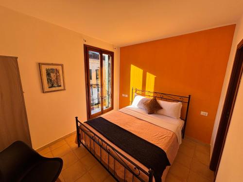 En eller flere senge i et værelse på Hotel Canal Salieri