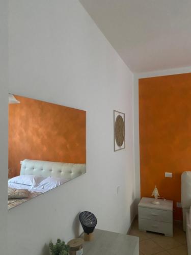 En eller flere senge i et værelse på Aurora's House