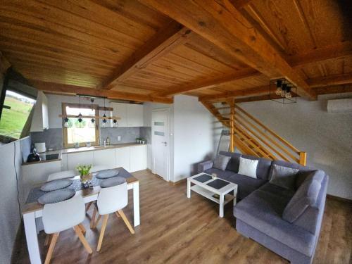 Een keuken of kitchenette bij PrzyStań pod Łysą Górą