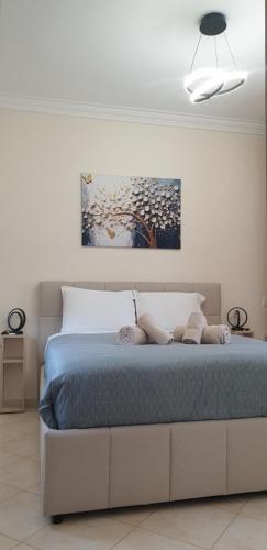 En eller flere senge i et værelse på BlackGeorge Apartment Mountain View