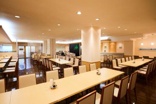 ห้องอาหารหรือที่รับประทานอาหารของ Tmark City Hotel Sapporo