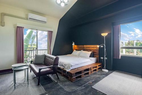 Giường trong phòng chung tại Ayo Socks Homestay