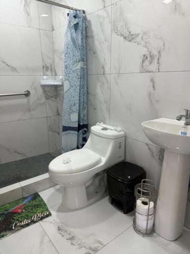 Koupelna v ubytování cabina DiTi 2