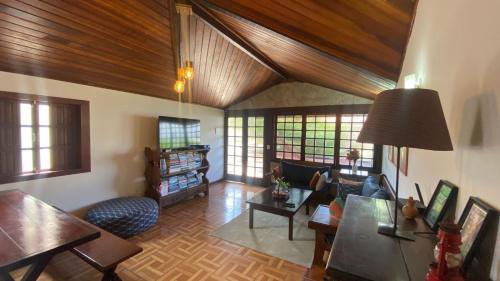 Et opholdsområde på Casa de Temporada Centro Búzios