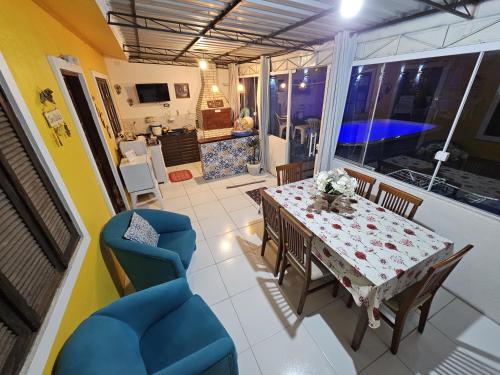 Et opholdsområde på Casa Amarela