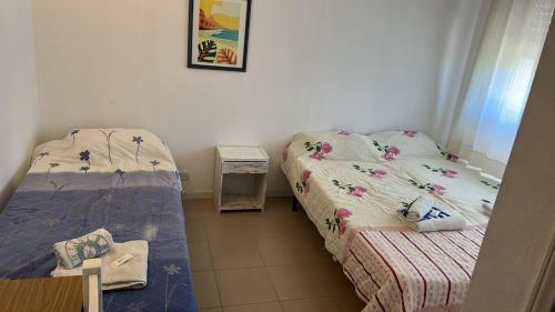 Een bed of bedden in een kamer bij Hotel Maresias