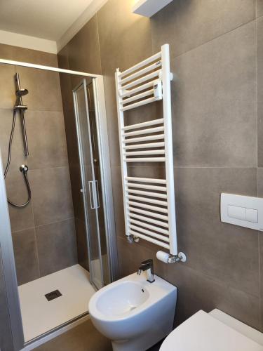 Phòng tắm tại Valmalenco Home