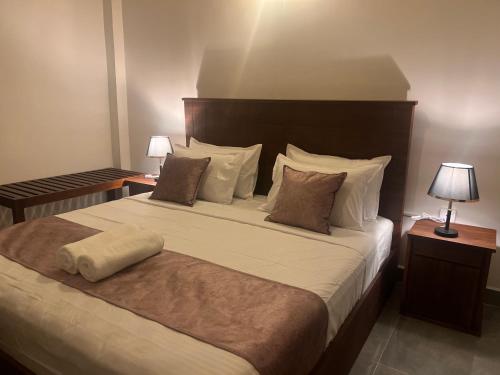 Postel nebo postele na pokoji v ubytování Ayana Resort Wilpattu