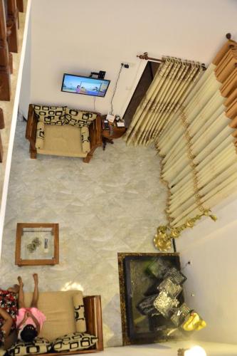 TV a/nebo společenská místnost v ubytování Villa Mount View