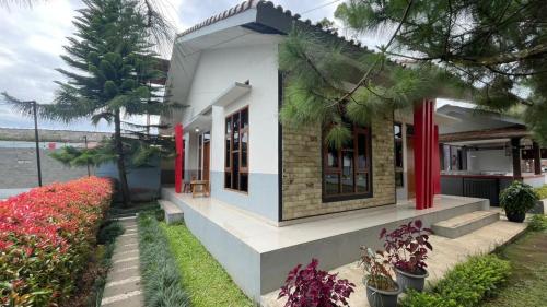 Bygningen som villaen ligger i